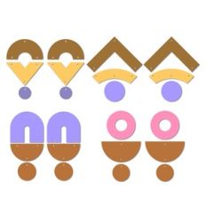 Earring templates