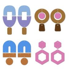 Boho Earring Templates