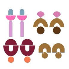 Boho Earring Template