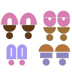 Earring templates
