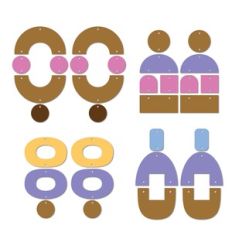 Boho Earring Templates