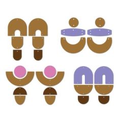 Boho Earring Templates