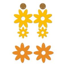 Daisy Flower Earrings