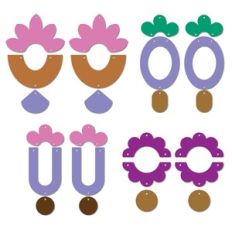 Flower leaf Earrings