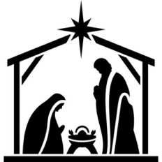 christmas nativity scene