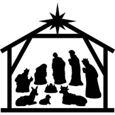christmas nativity scene