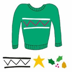 Build A Christmas Jumper Activity Set