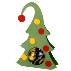 Christmas Tree Tummy Candy Holder – with Hanger