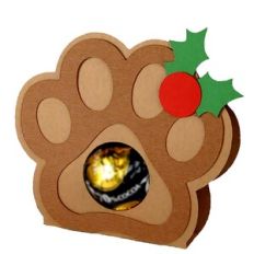Paw Print Tummy Candy Holder – with Hanger