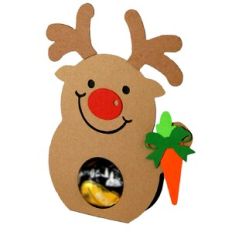 Rudolph Tummy Candy Holder – with Hanger