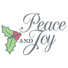 peace and joy holly