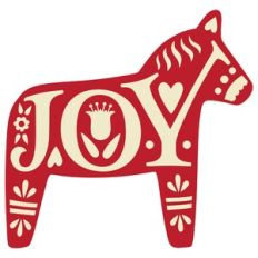 scandinavian joy dala horse