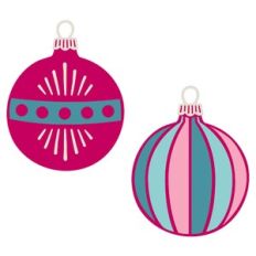 vintage christmas ornaments set 4
