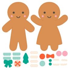 Gingerbread Dress Up Stickers