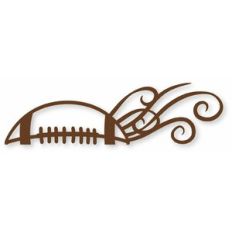 football flourish border