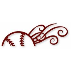baseball flourish border