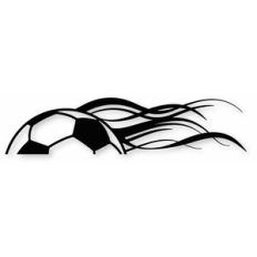fast soccer flourish