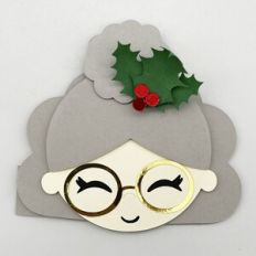 Mrs Claus (Santa’s Wife) Greeting Card