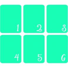 1-6 journaling cards