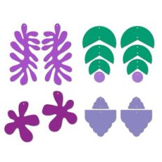 Leaf Earring Templates
