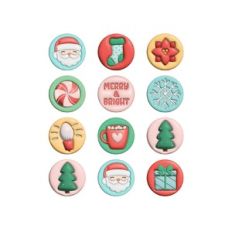Puffy Christmas Stickers