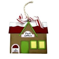 Post Office Christmas Ornament or Tag
