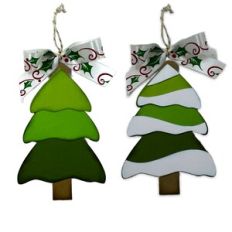 Tree Christmas Ornament or Tag