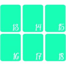 13-18 journaling cards