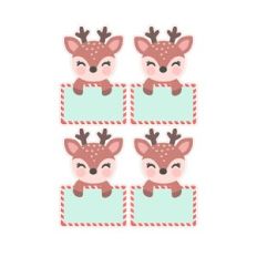 Reindeer Labels