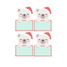 Polar Bear Labels
