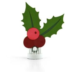 Shaped Gift Tag Holly