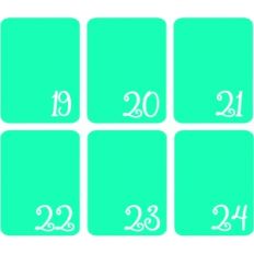 19-24 journaling cards