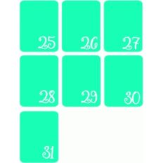 25-31 journaling cards