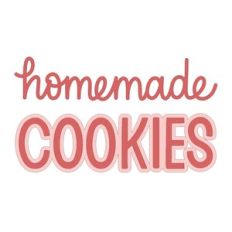 homemade cookies