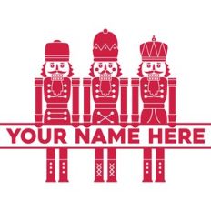 Personalized Nutcracker Sign