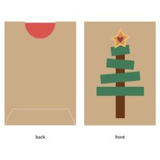 Christmas Tree Gift Card Holder