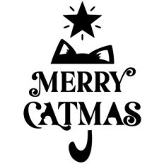 Christmas cat - Merry Catmas