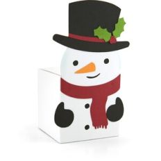 Tuck Lid Gift Box Snowman