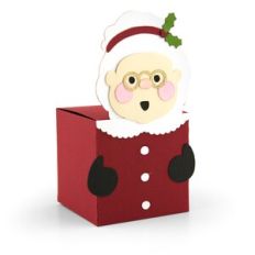 Tuck Lid Gift Box Mrs Claus