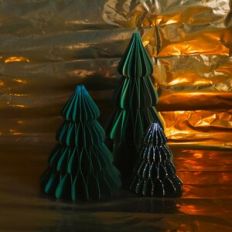 MG Honeycomb Xmas Trees
