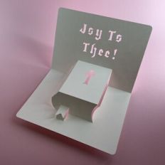 HOLY BIBLE POPUP CARD