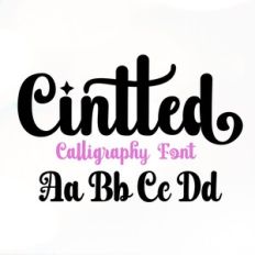 Cintted Font