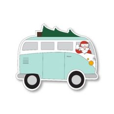 Mint Santa Car