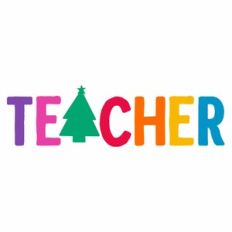 Teacher Christmas Tree Quote
