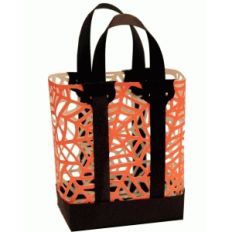 3d spiderweb tote bag