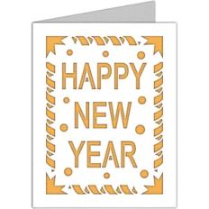 happy new year card