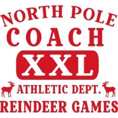 North Pole Coach Athletic Reindeer Games