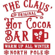Claus' Hot Cocoa Bar