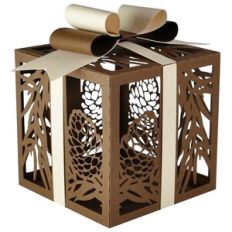 Pine Cone Filigree Box
