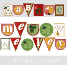 Merry Medley Color Font